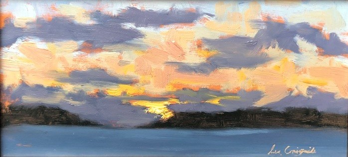 'West Coast Sunset V' by artist Lee Craigmile